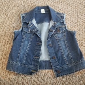 Denim vest size XL
